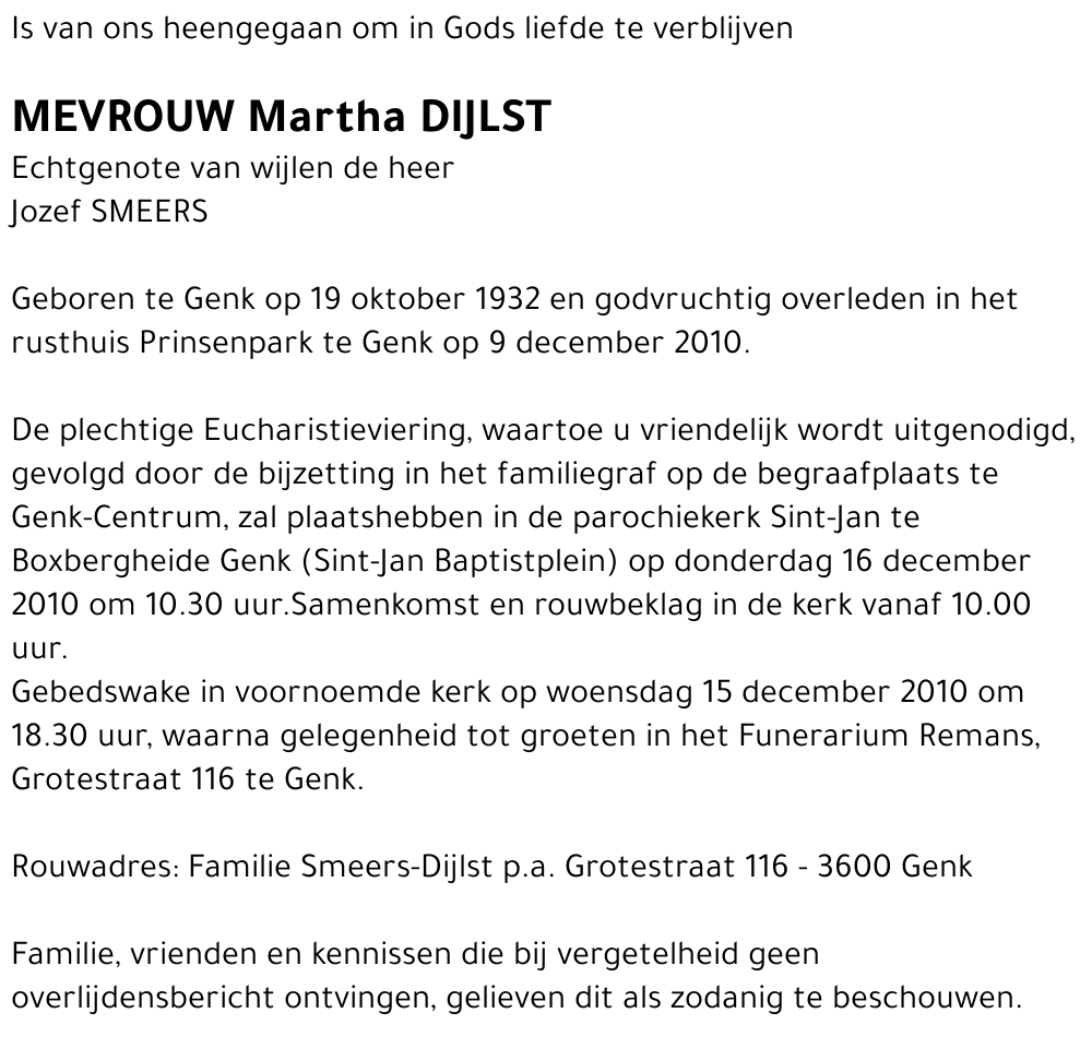 Martha DIJLST