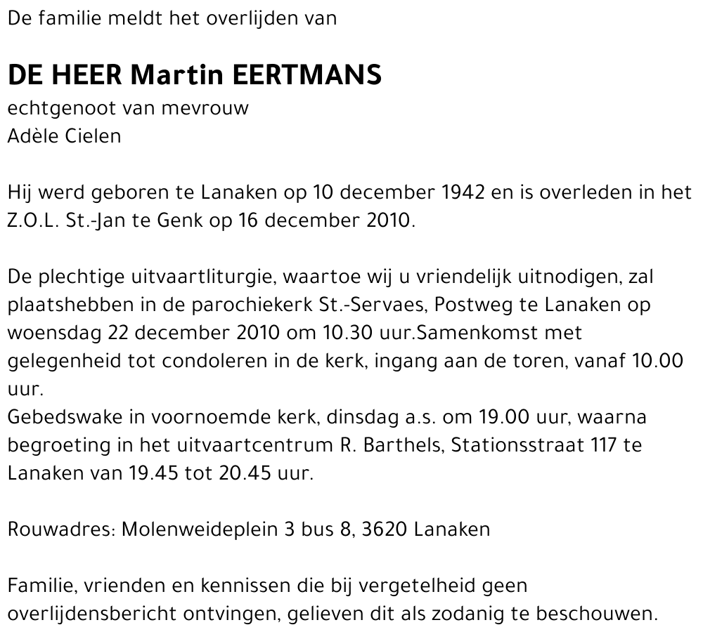 Martin Eertmans