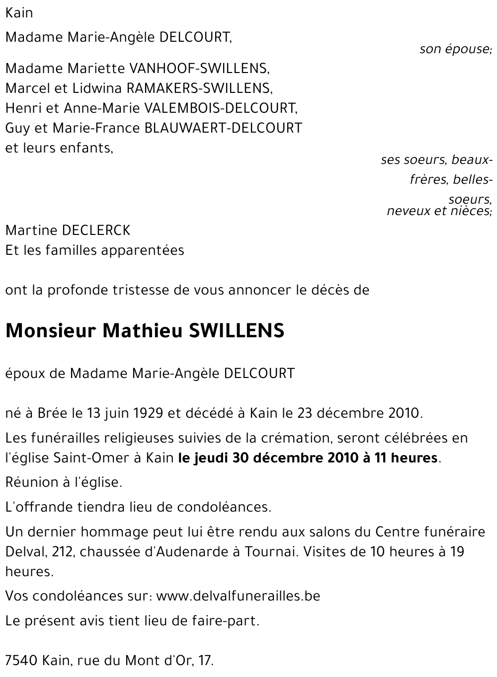 Mathieu SWILLENS