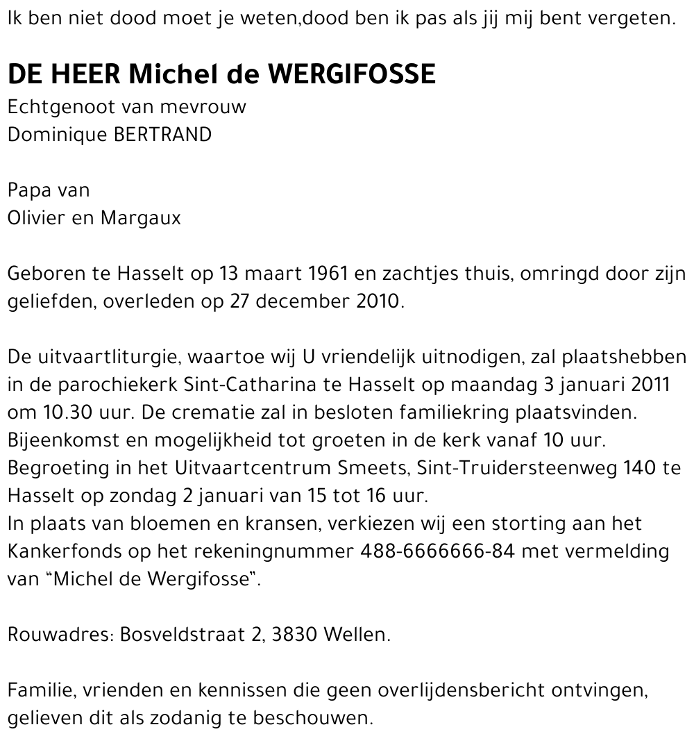 Michel de Wergifosse