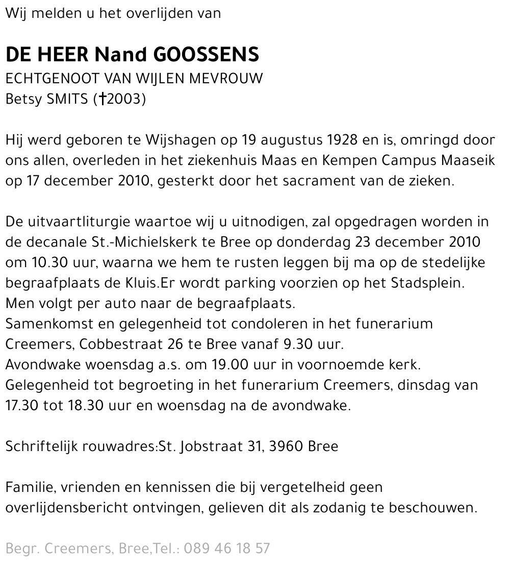 Nand Goossens