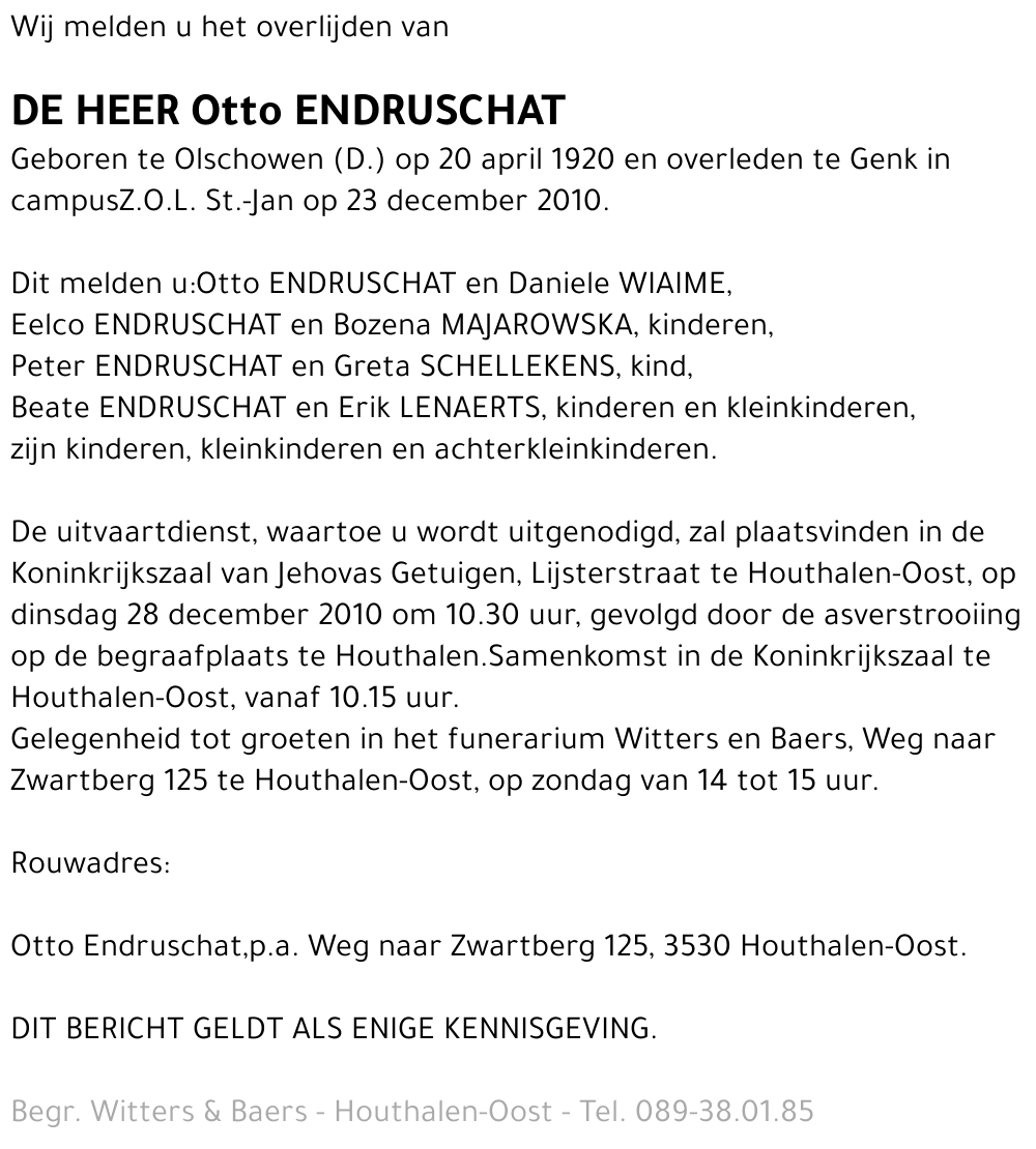 Otto Endruschat