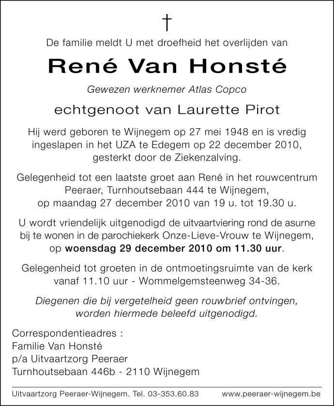 René Van Honsté