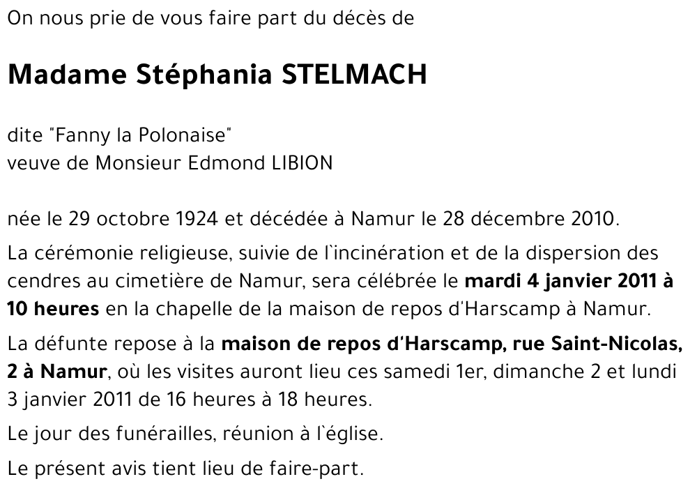 Stéphania STELMACH