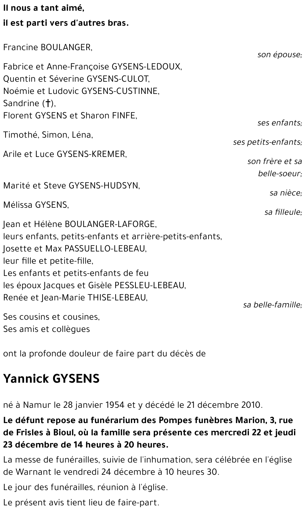 Yannick GYSENS