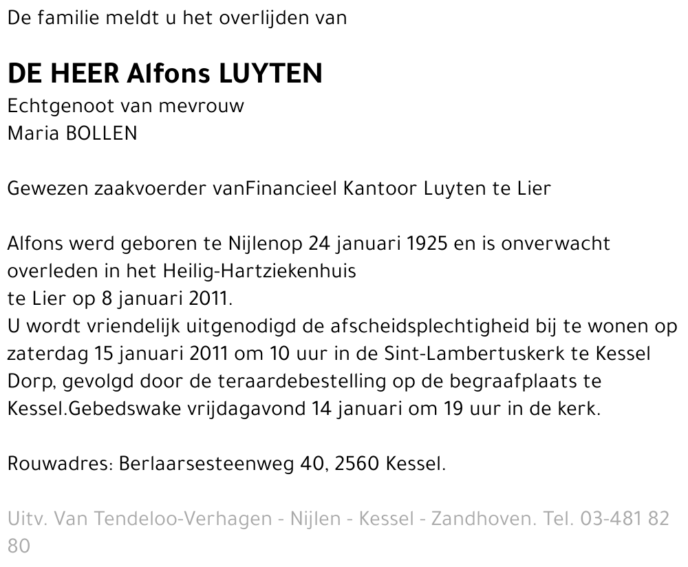 Alfons Luyten