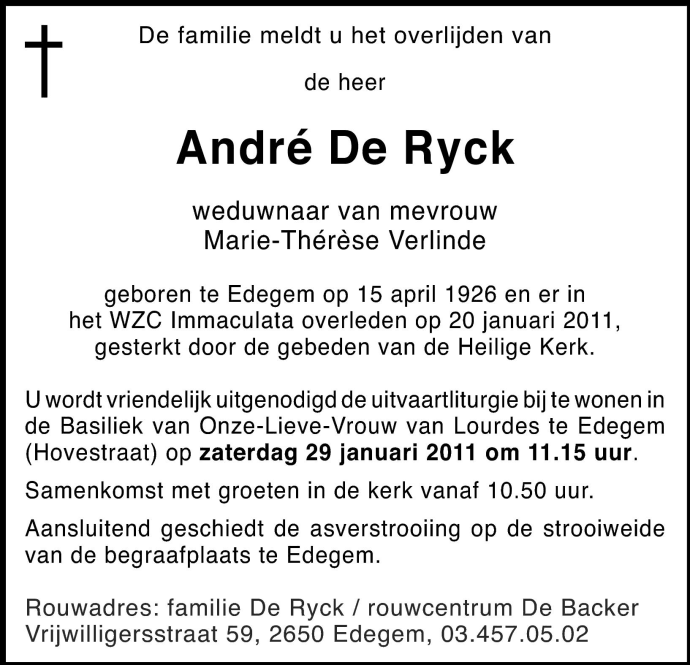 Andreas De Ryck