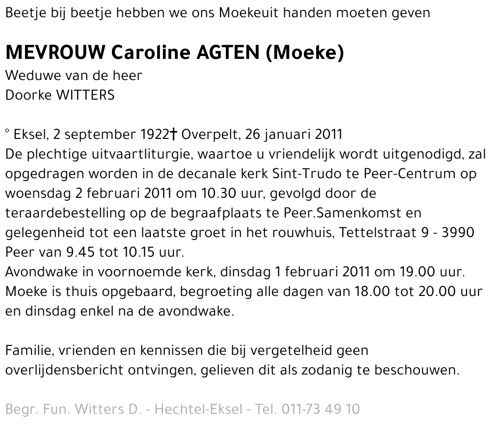 Caroline Agten