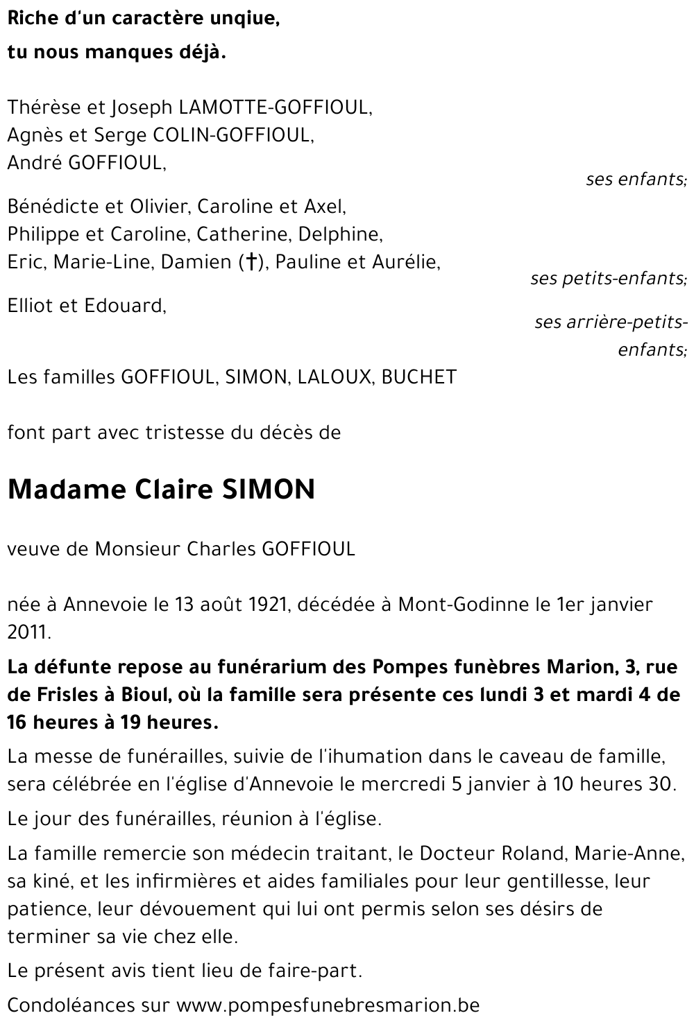 Claire SIMON