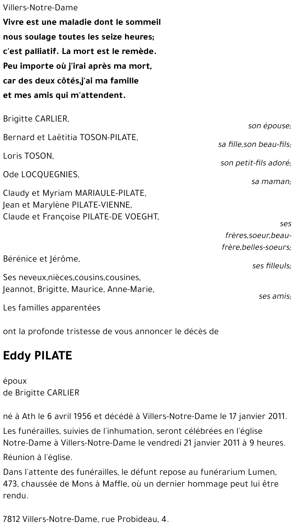 Eddy Pilate