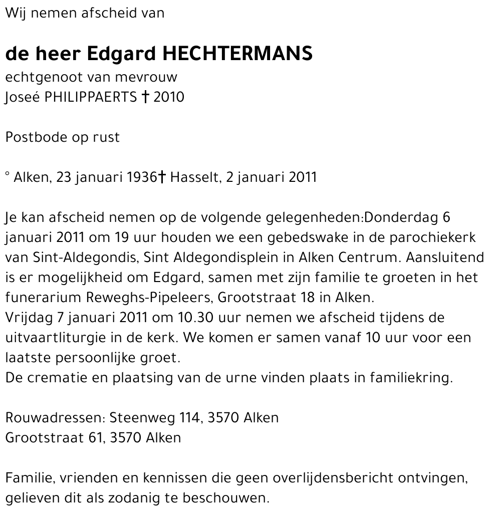 Edgard Hechtermans
