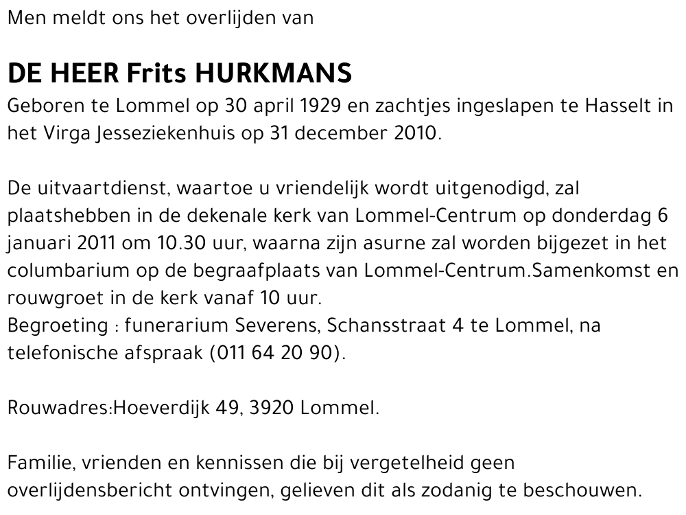 Frits Hurkmans