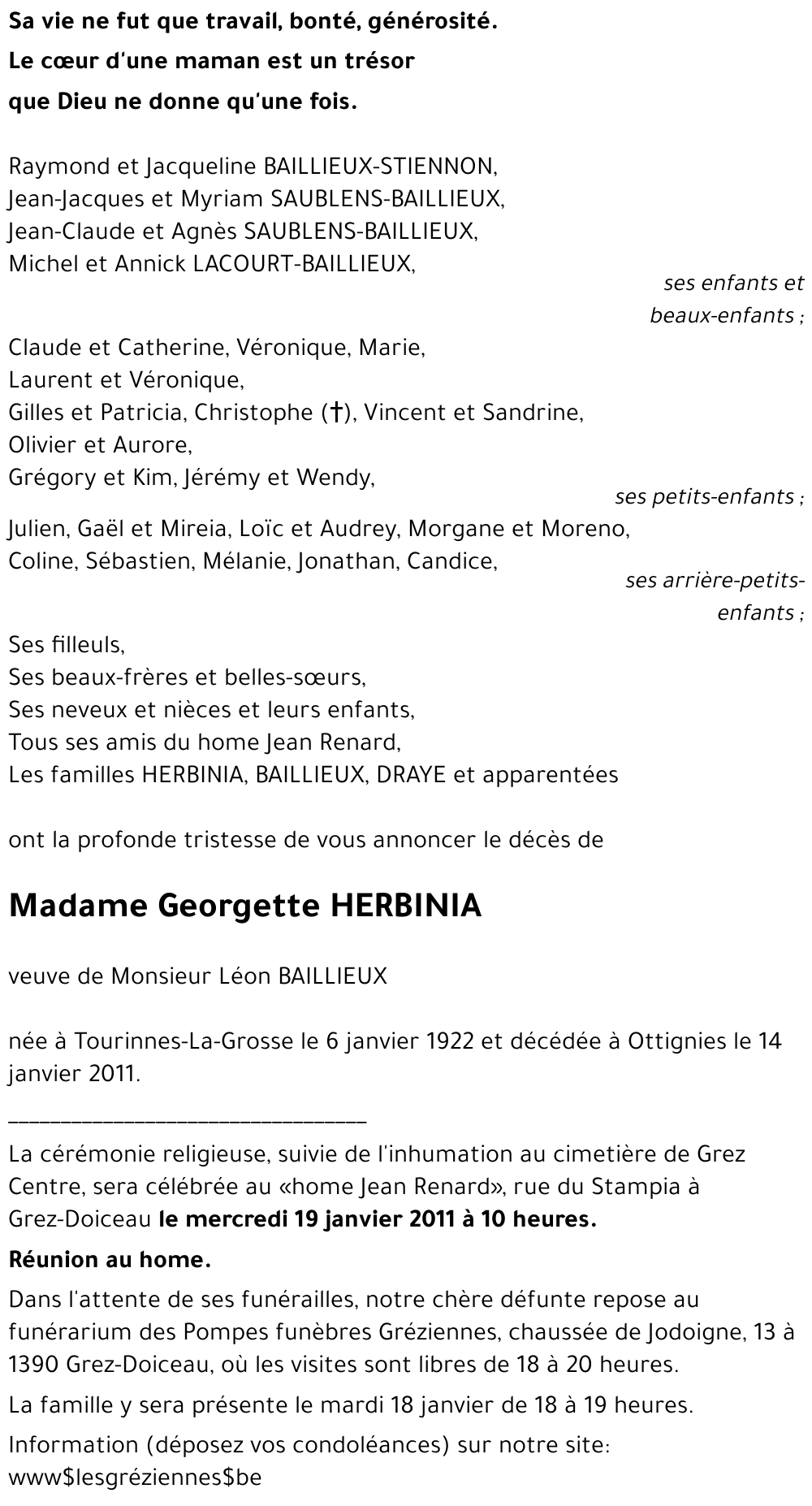Georgette HERBINIA