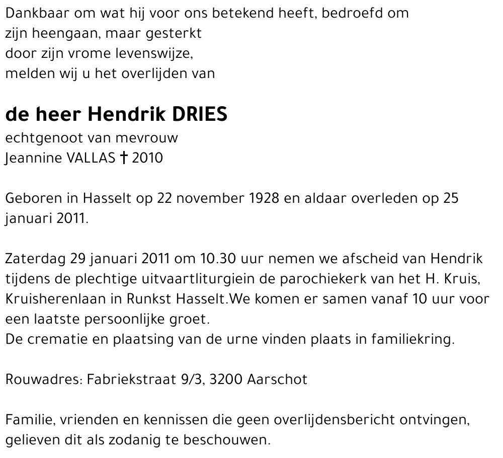 Hendrik Dries