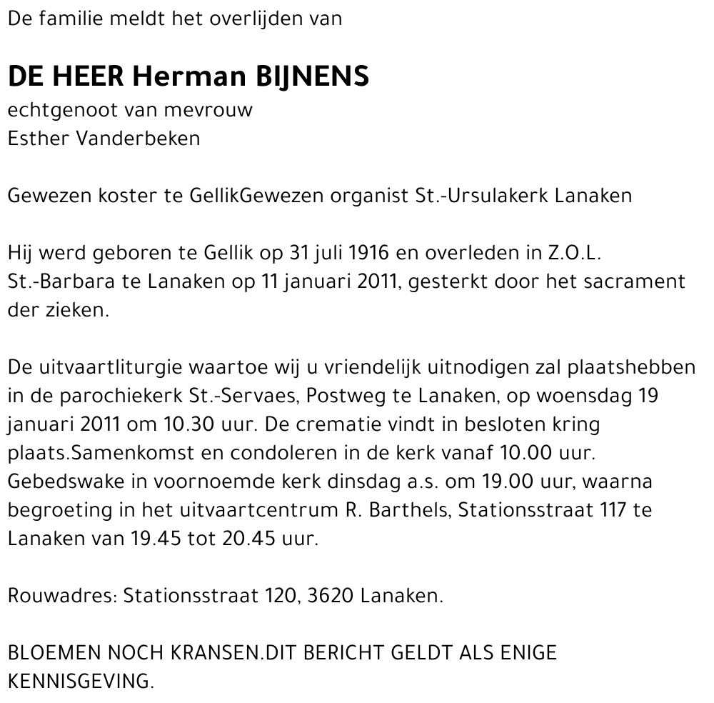 Herman Bijnens