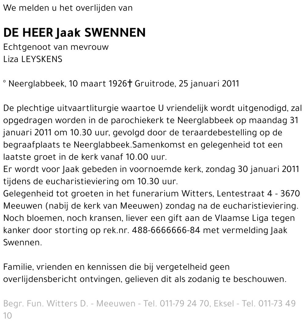 Jaak Swennen
