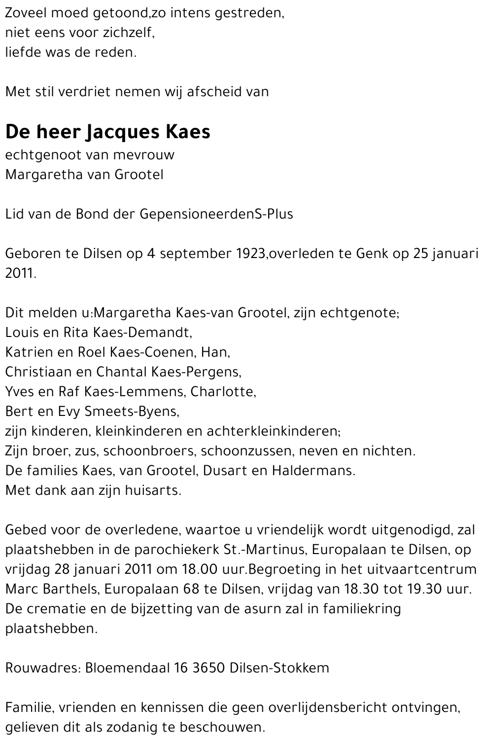 Jacques Kaes
