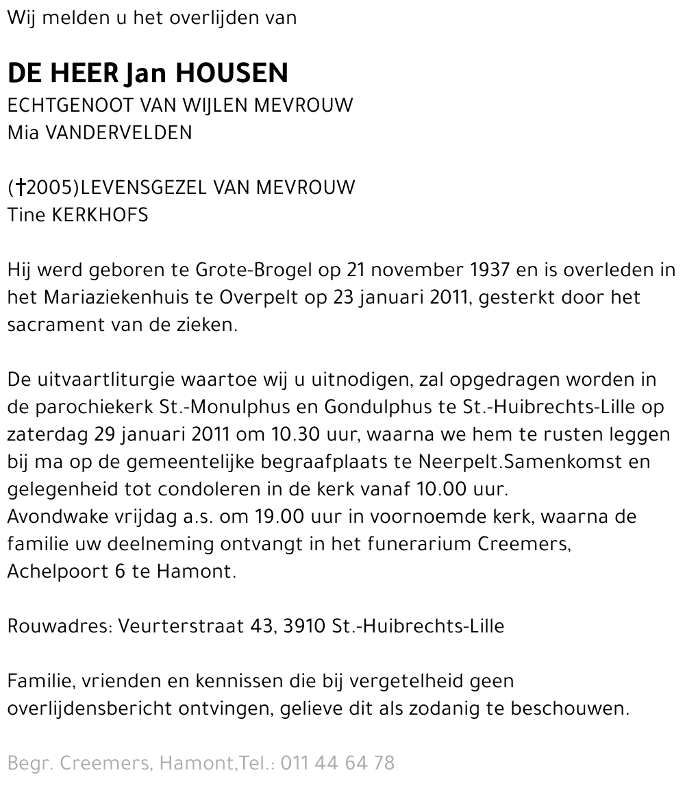 Jan Housen
