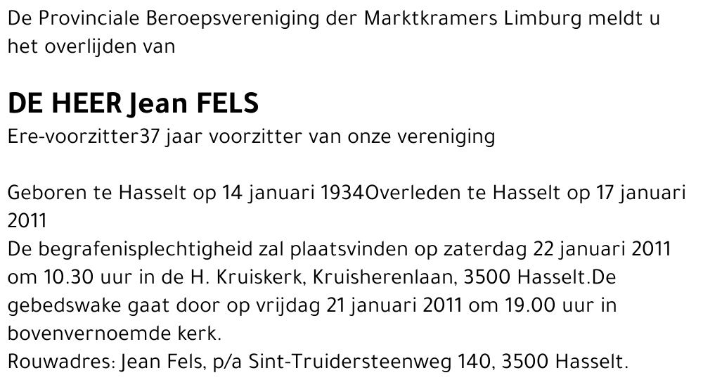 Jean Fels