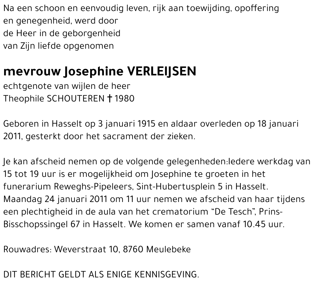 Josephine Verleijsen