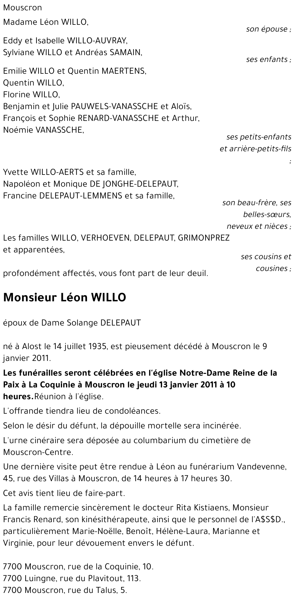 Léon WILLO