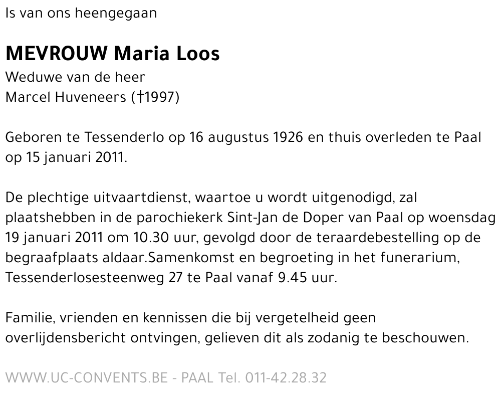 Loos Maria