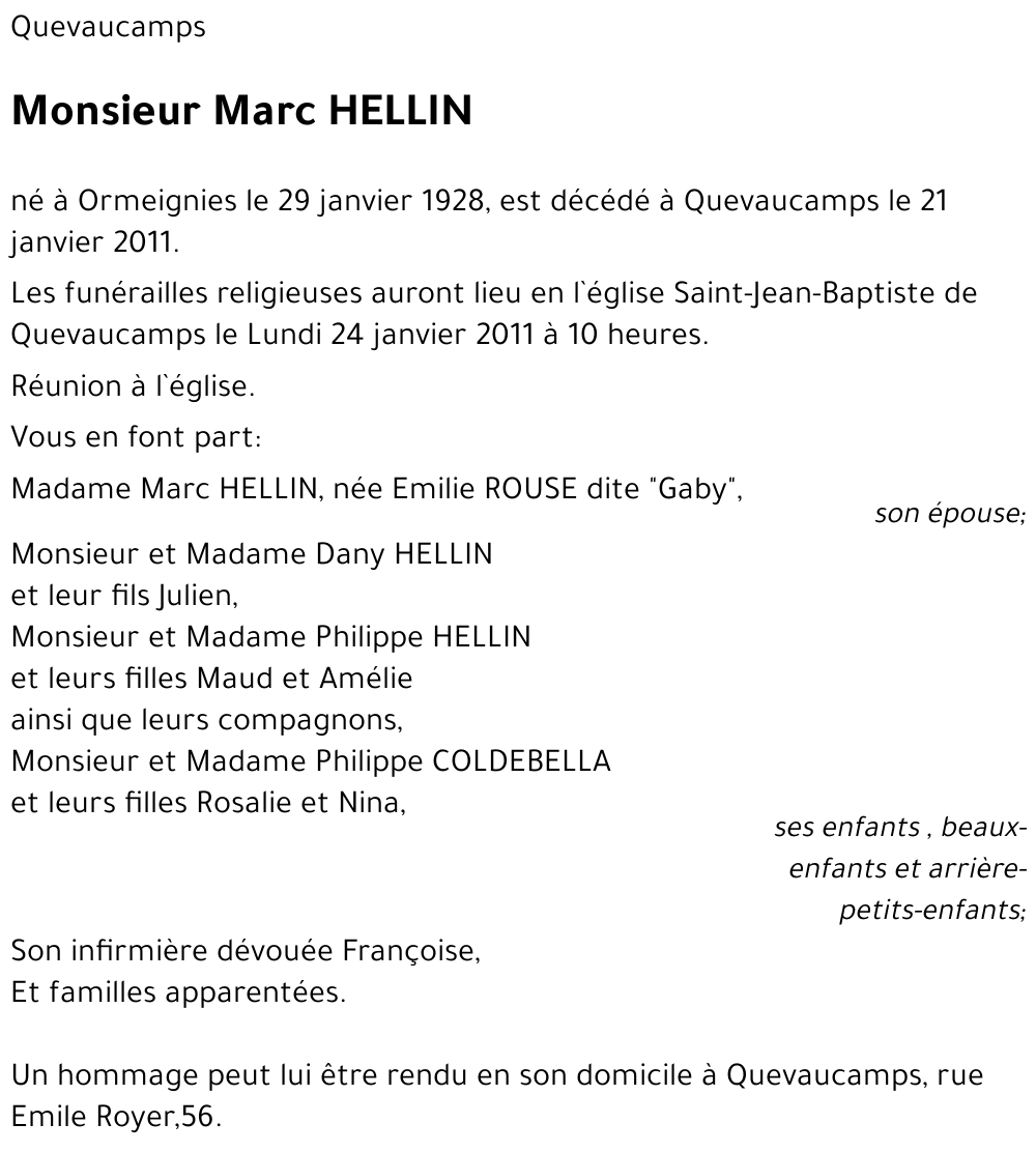 Marc HELLIN