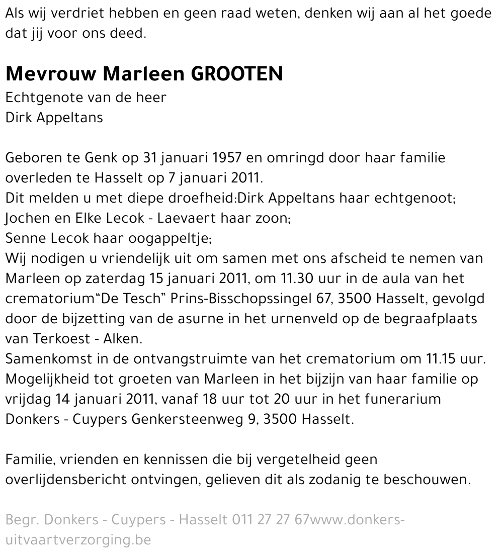 Marleen Grooten