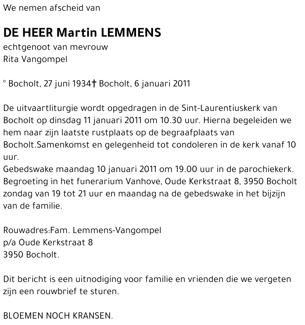 Martin LEMMENS