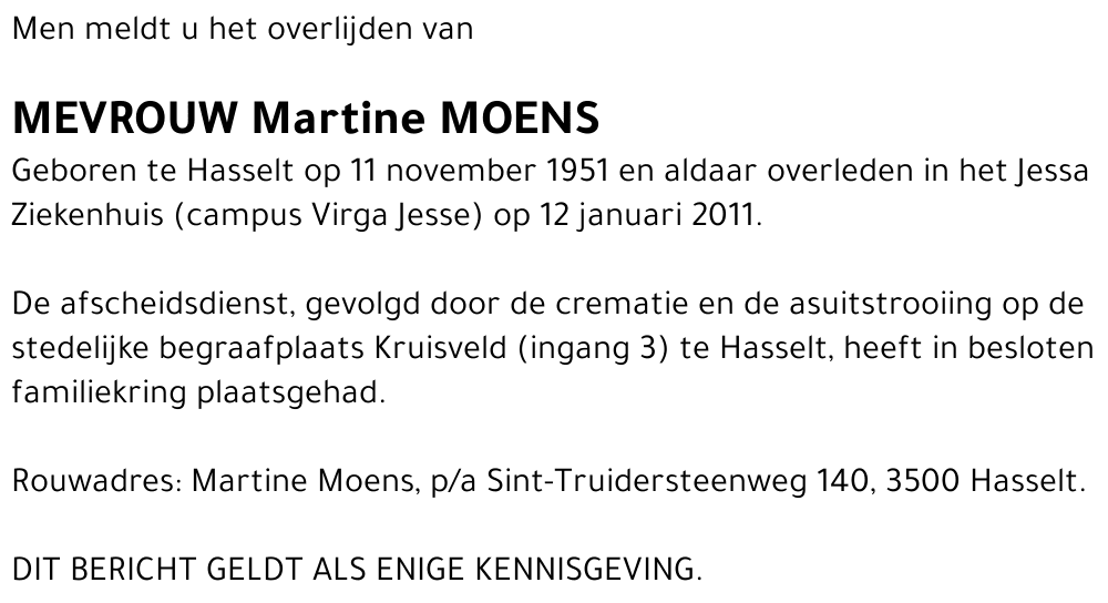Martine Moens