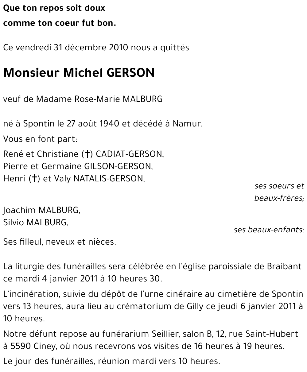 Michel GERSON