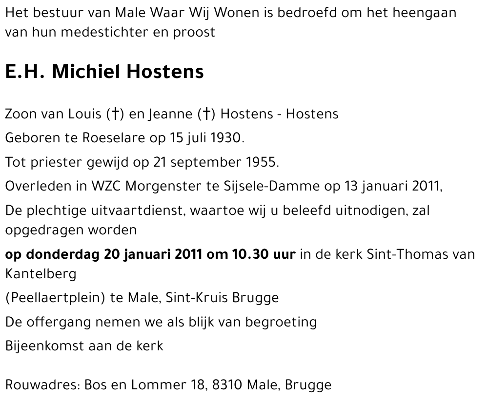 Michiel Hostens