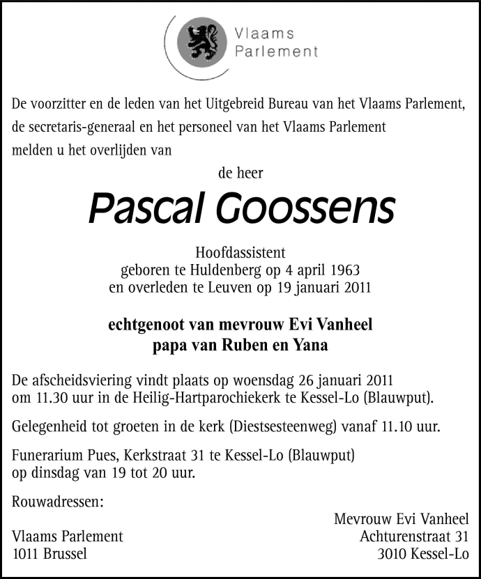 Pascal Goossens