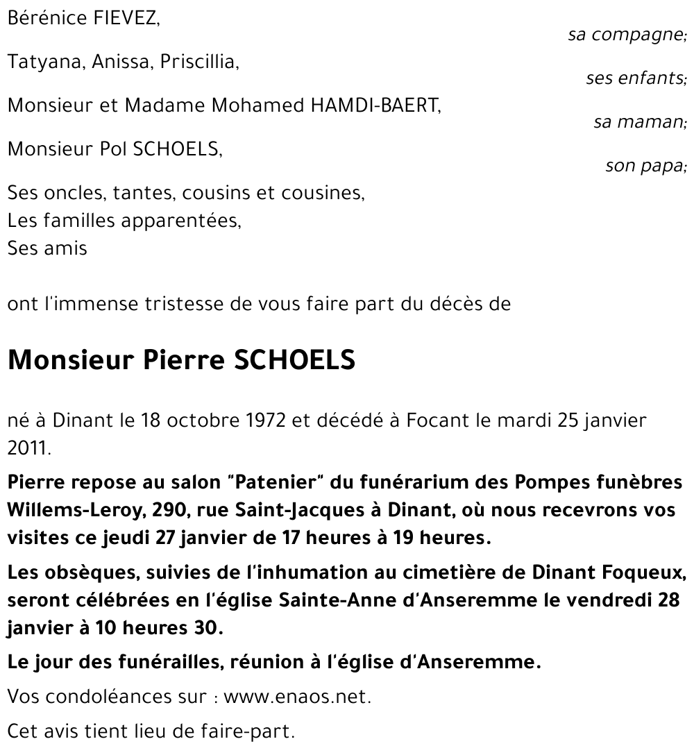 Pierre SCHOELS