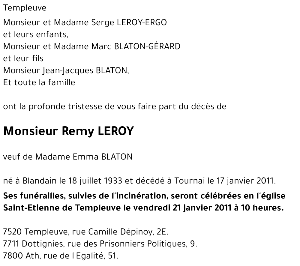 Remy LEROY