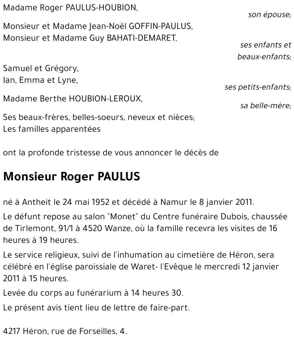 Roger Paulus