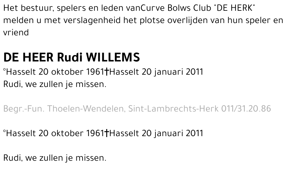 Rudi Willems