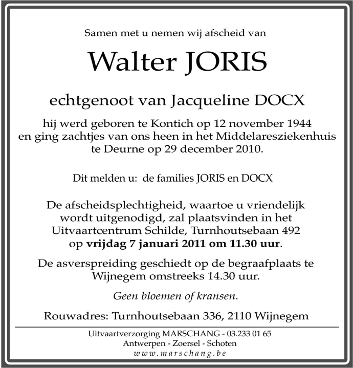 Walter Joris