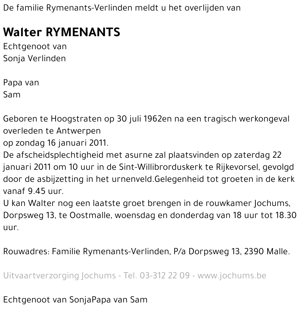 Waltern Rymenants