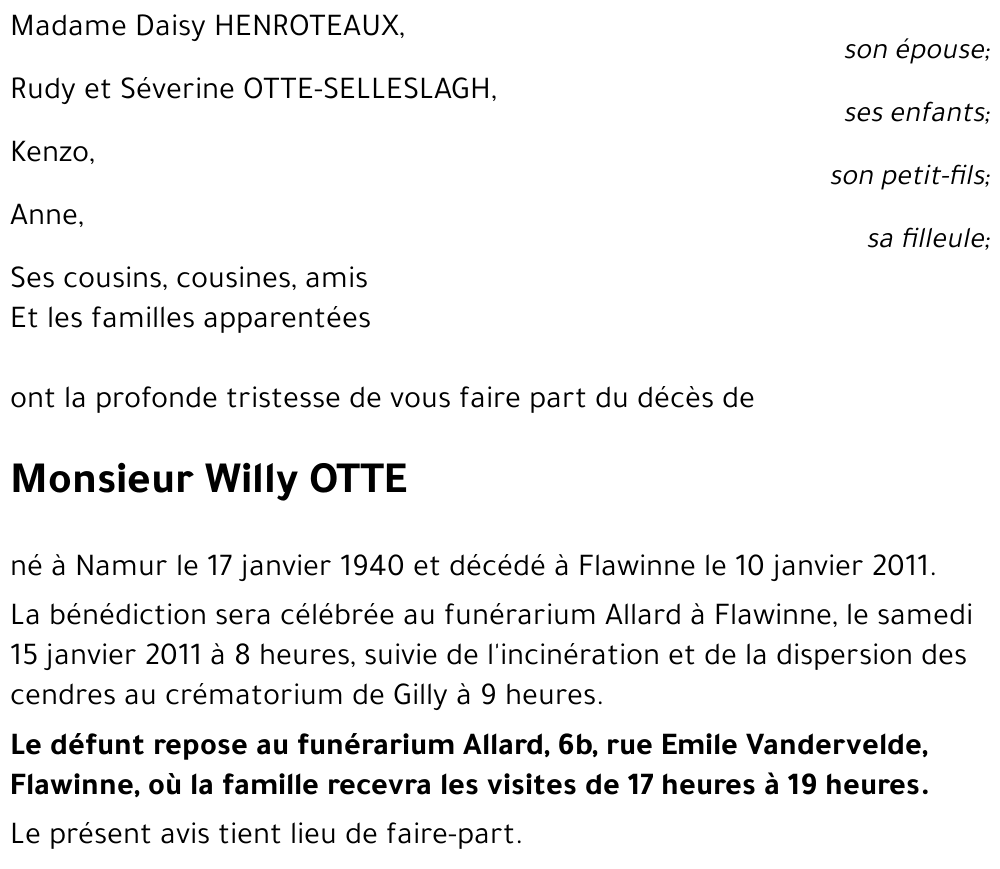 Willy OTTE