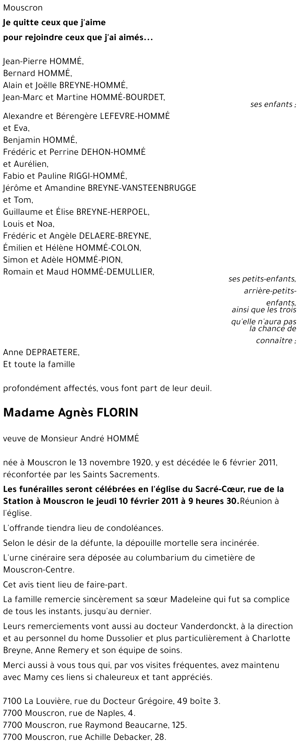 Agnès FLORIN