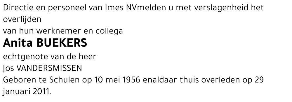 Anita Buekers