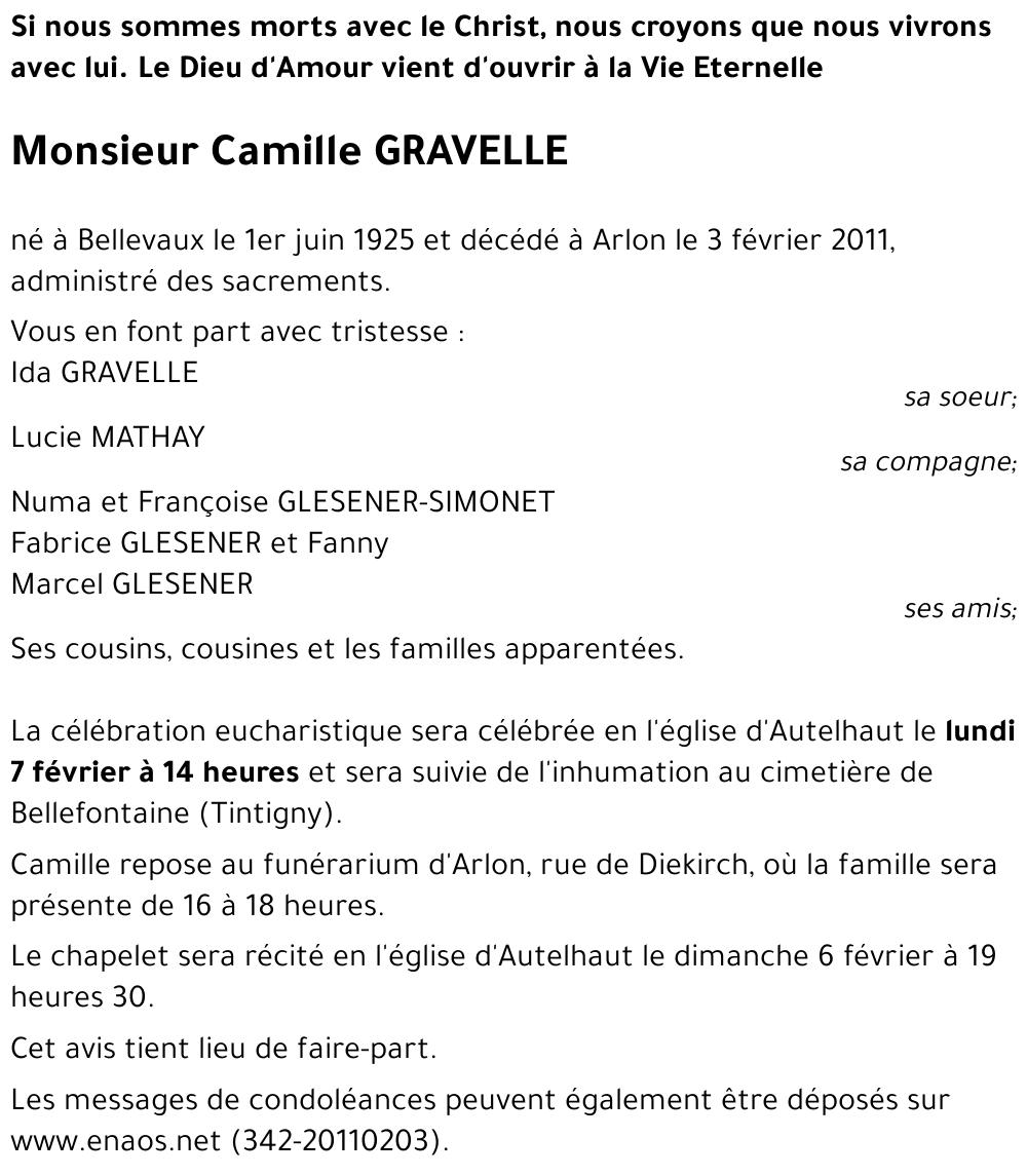 Camille GRAVELLE