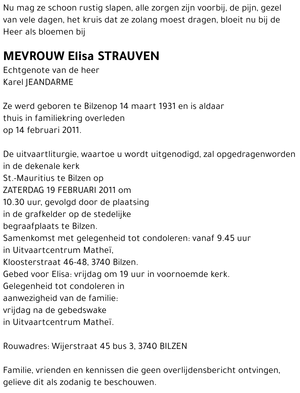 Elisa STRAUVEN
