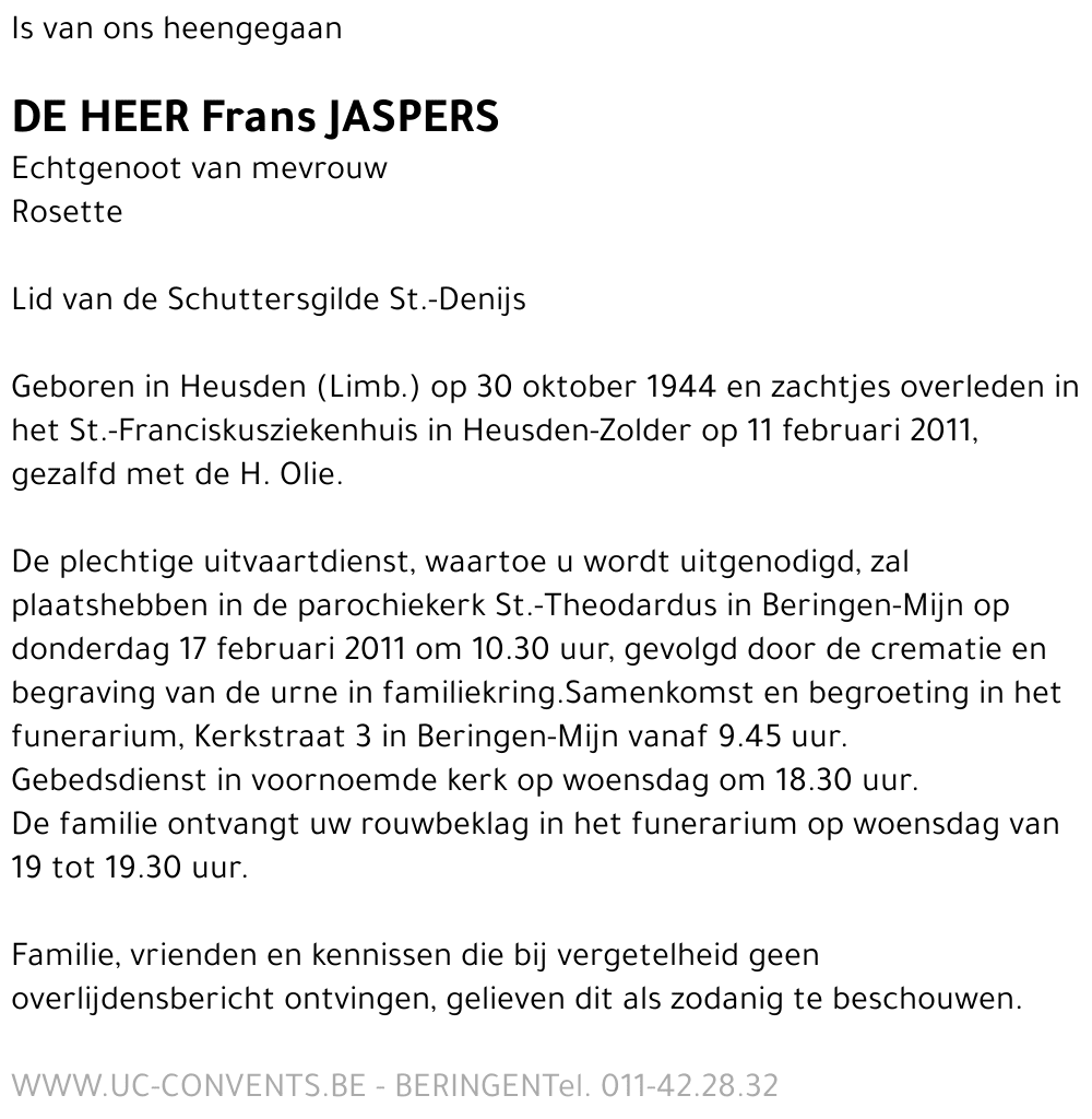 Frans Jaspers