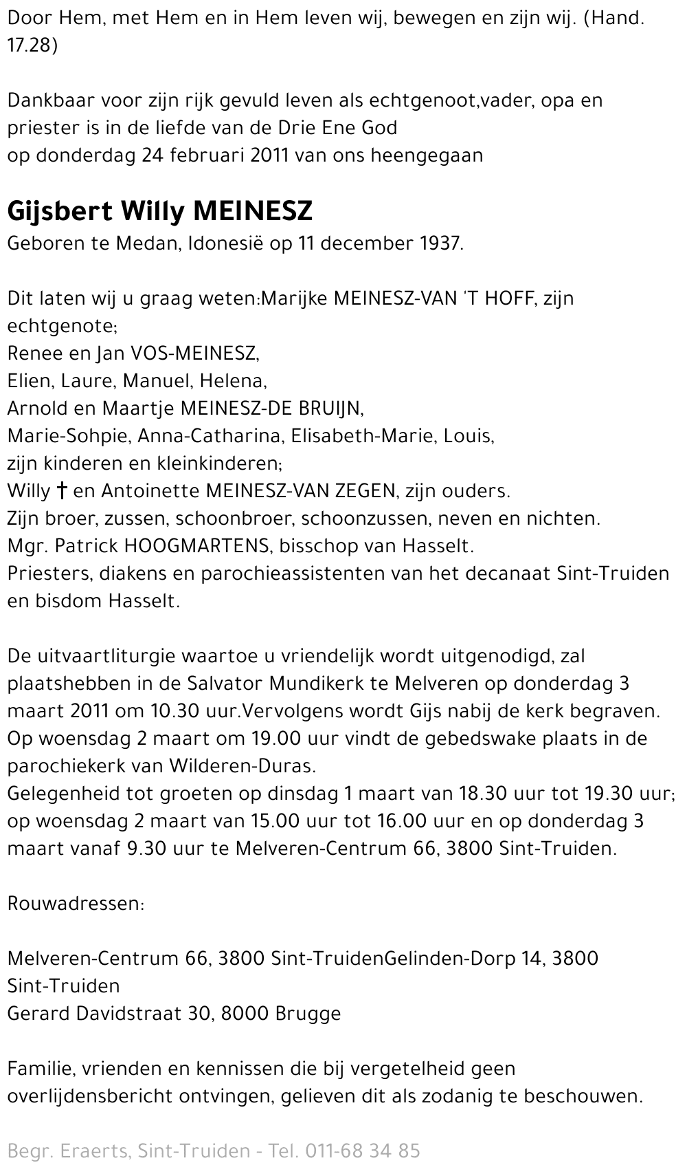 Gijsbert Willy Meinesz