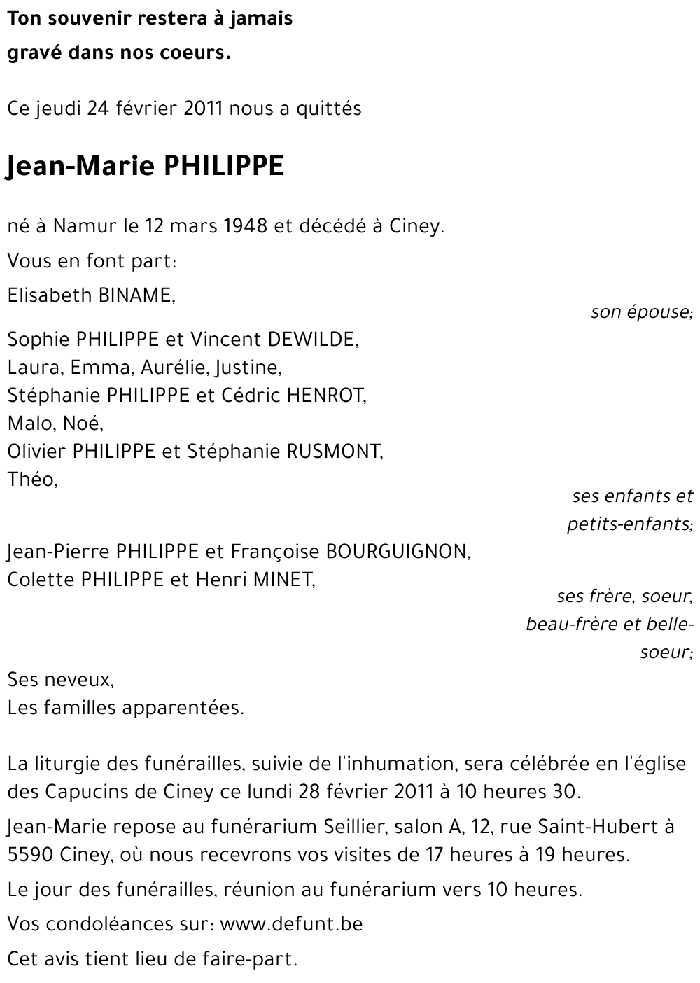 Jean-Marie PHILIPPE