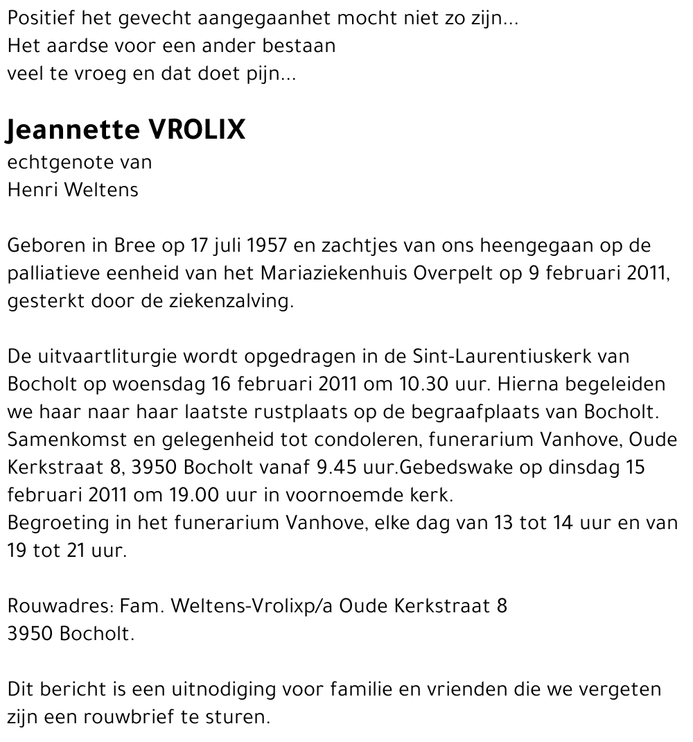 Jeannette Vrolix