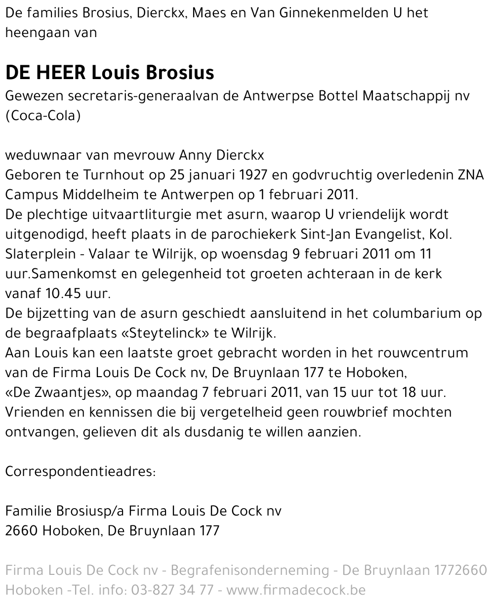 Louis Brosius