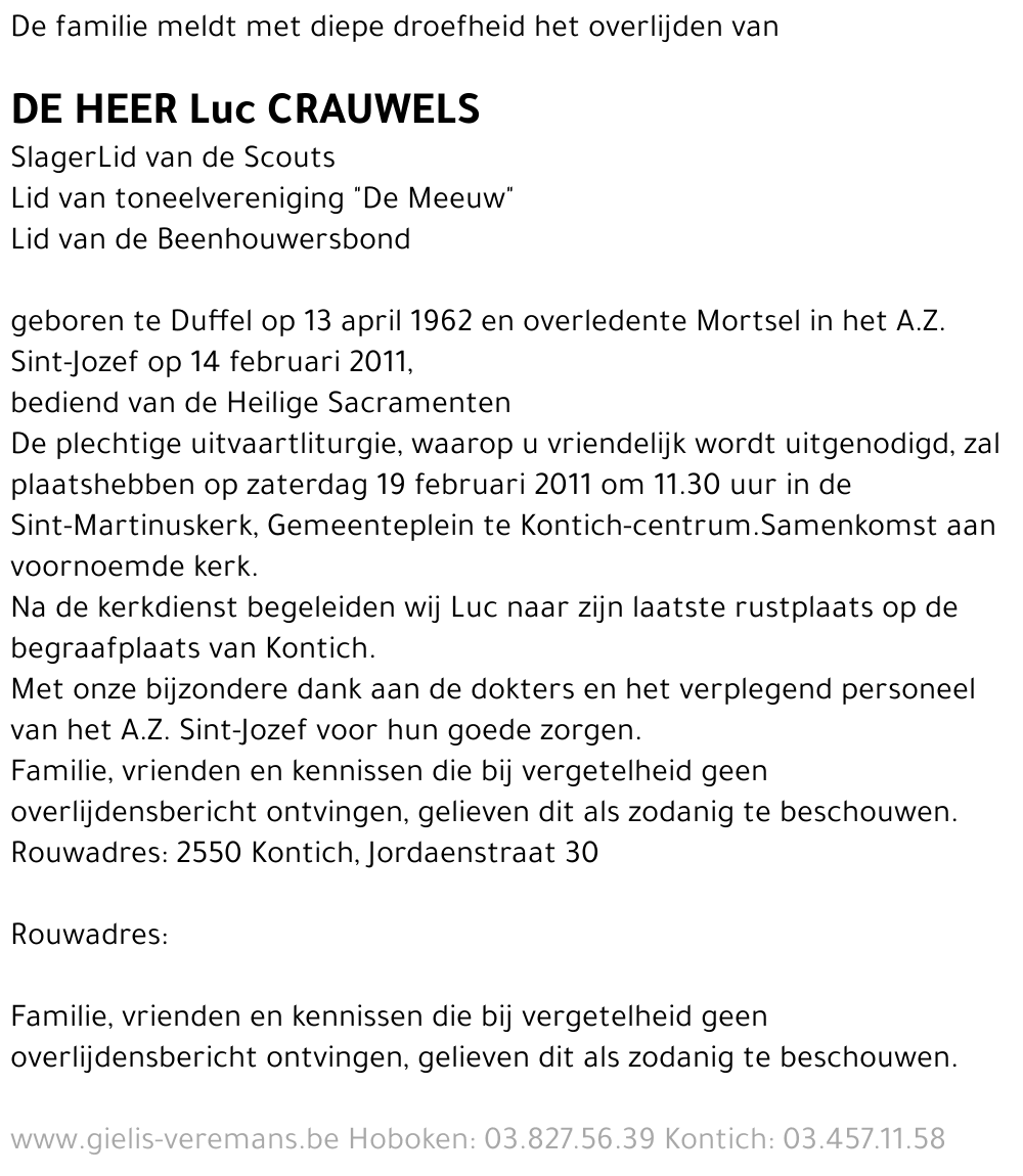 Luc Crauwels